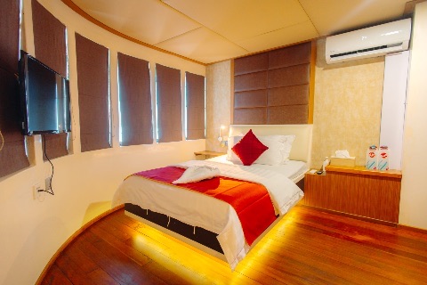 Accommodation options for the MV Adora