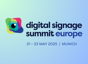 Logo for Digital Signage Summit 2025 in Munich