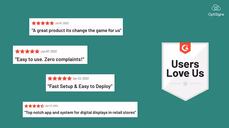 G2 reviews and G2 'Users Love Us' Badge
