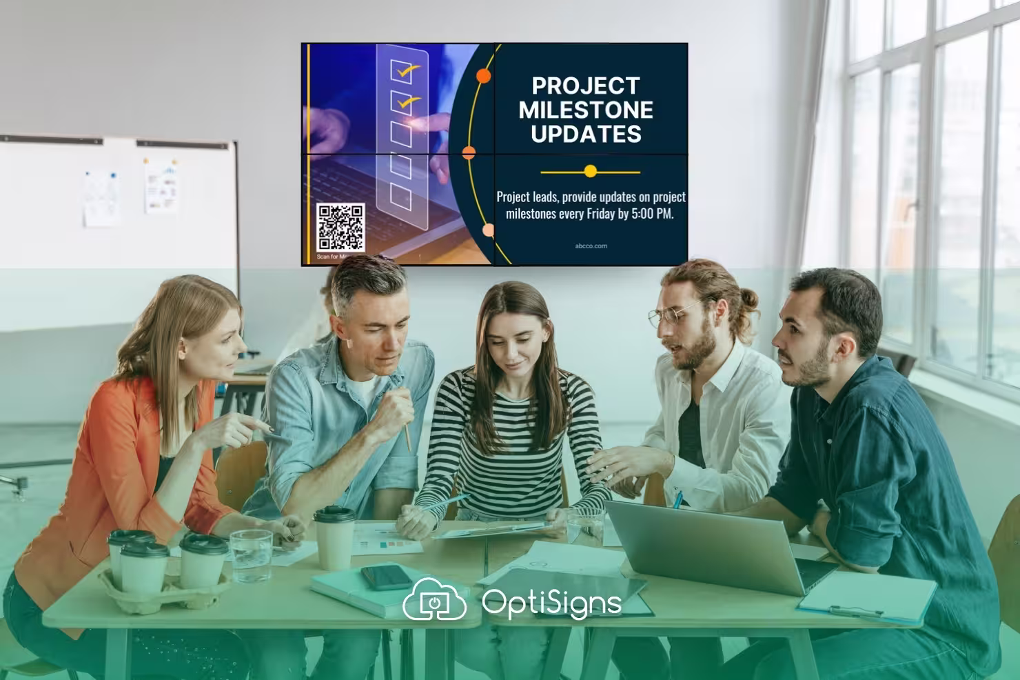 video walls with optisigns blog banner