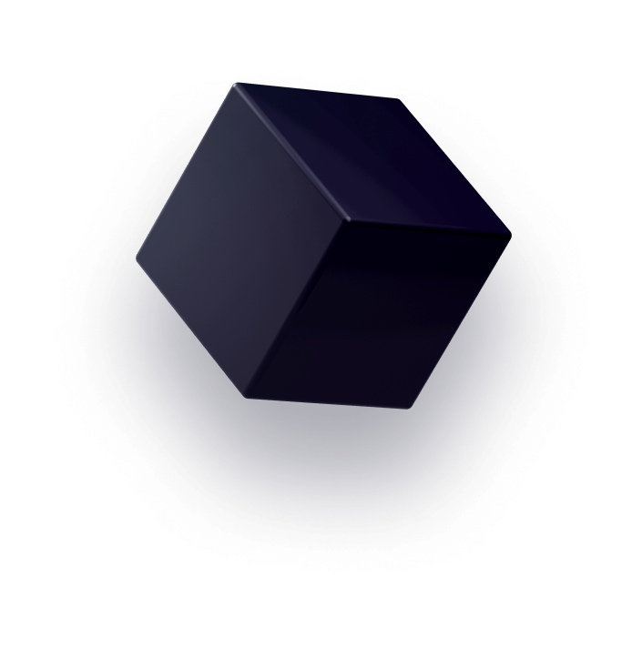 a black cube element 
