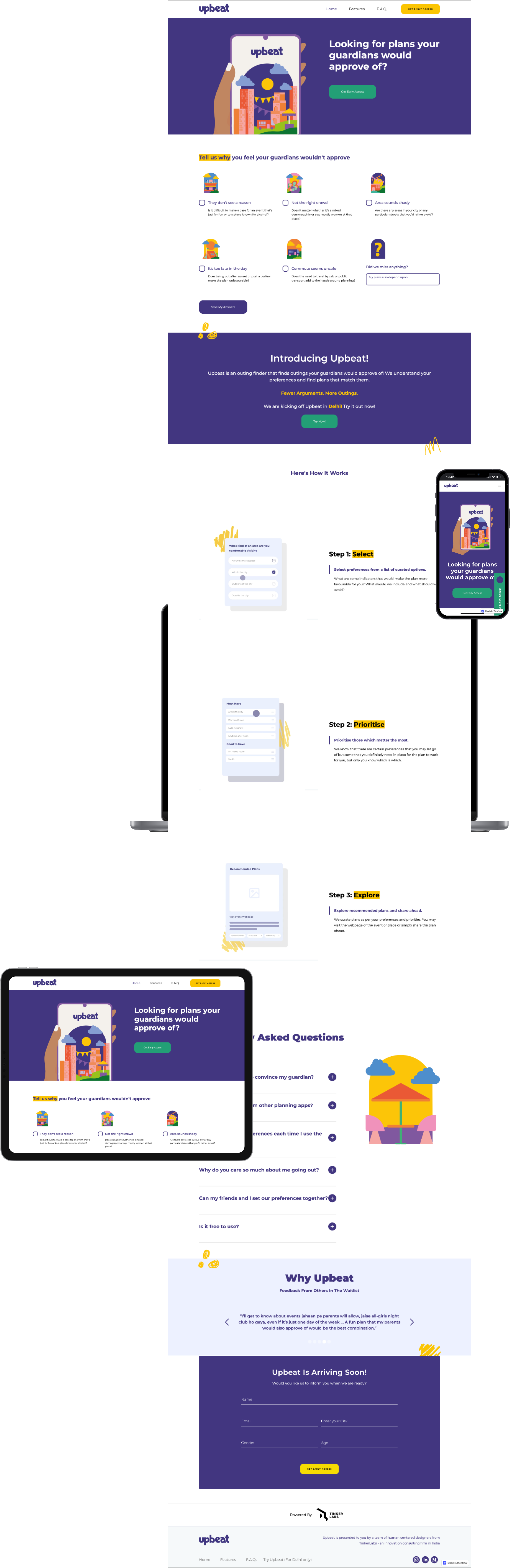 Building a Data collection platform for an event management service