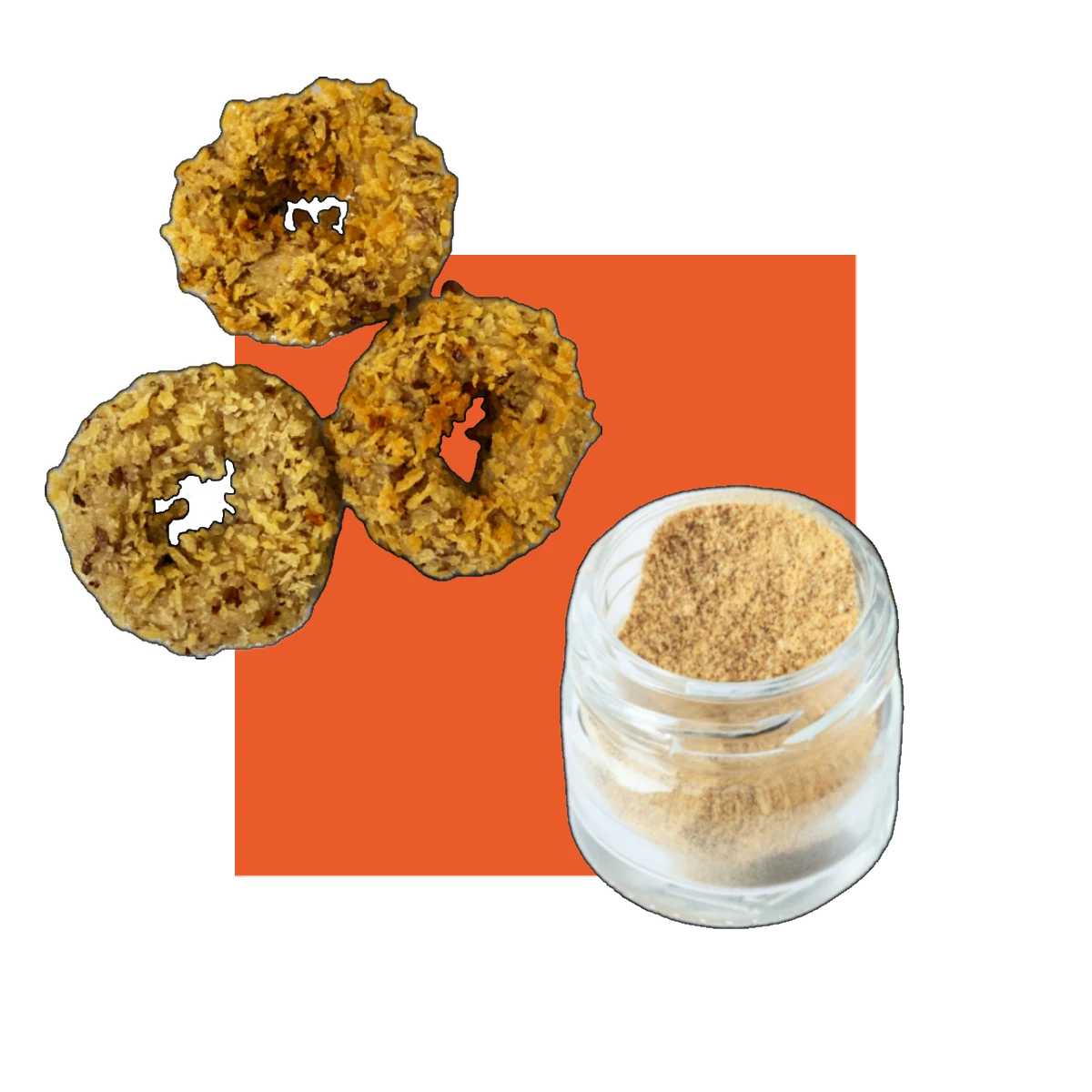 Rebread ha creado un prototipo de anillas de calamar a base de plantas y ha implementado el ingrediente Mikokin