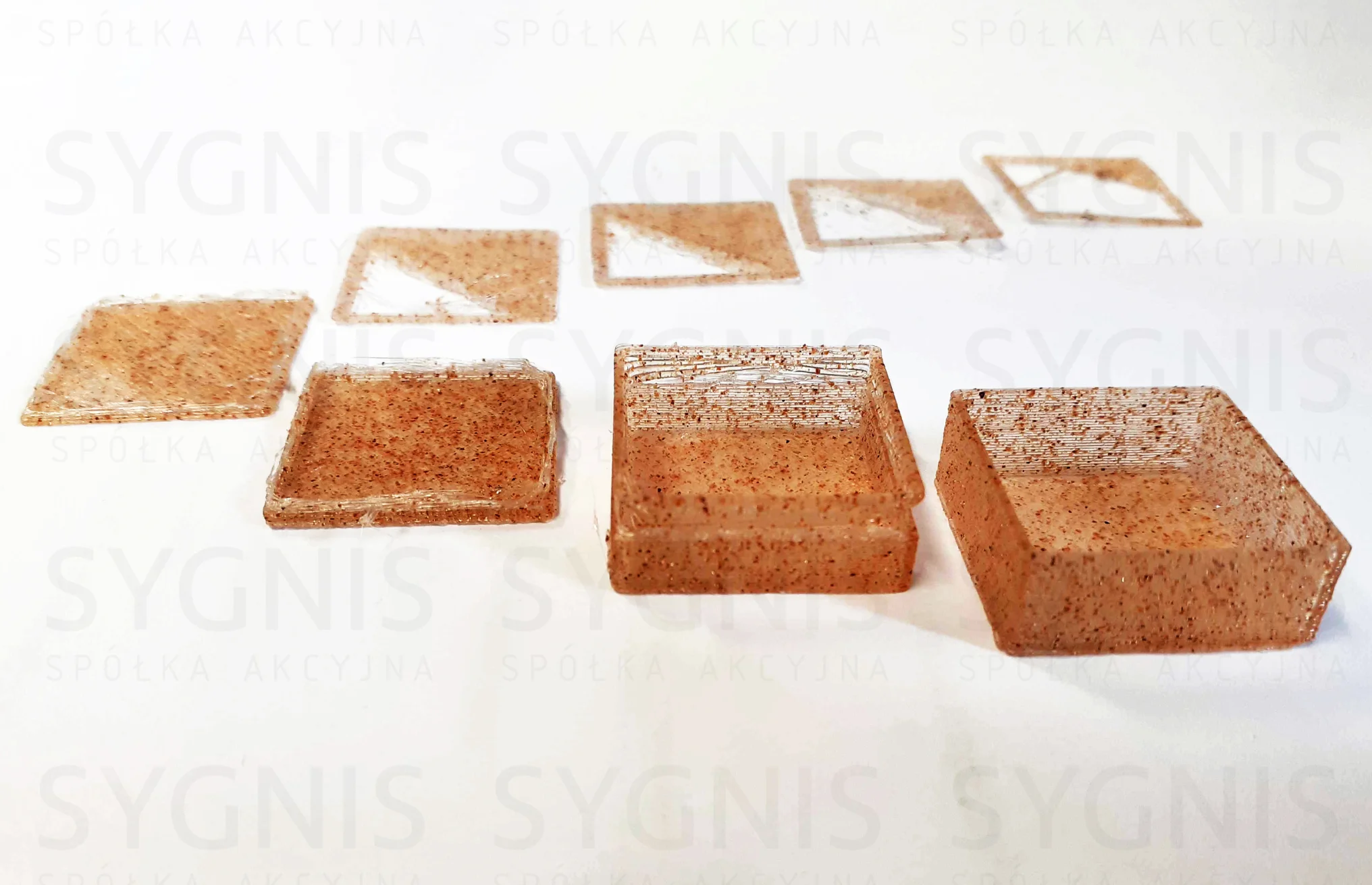 Biofilament tested for 3D printed packaging using unsold bread.