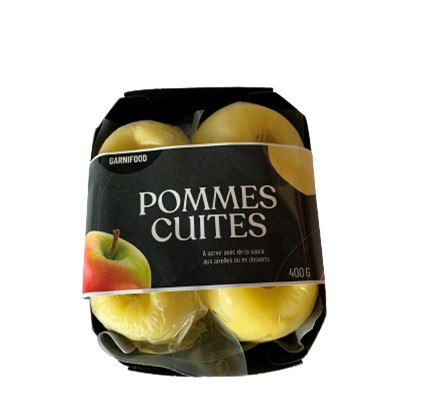 Gegaarde appeltjes