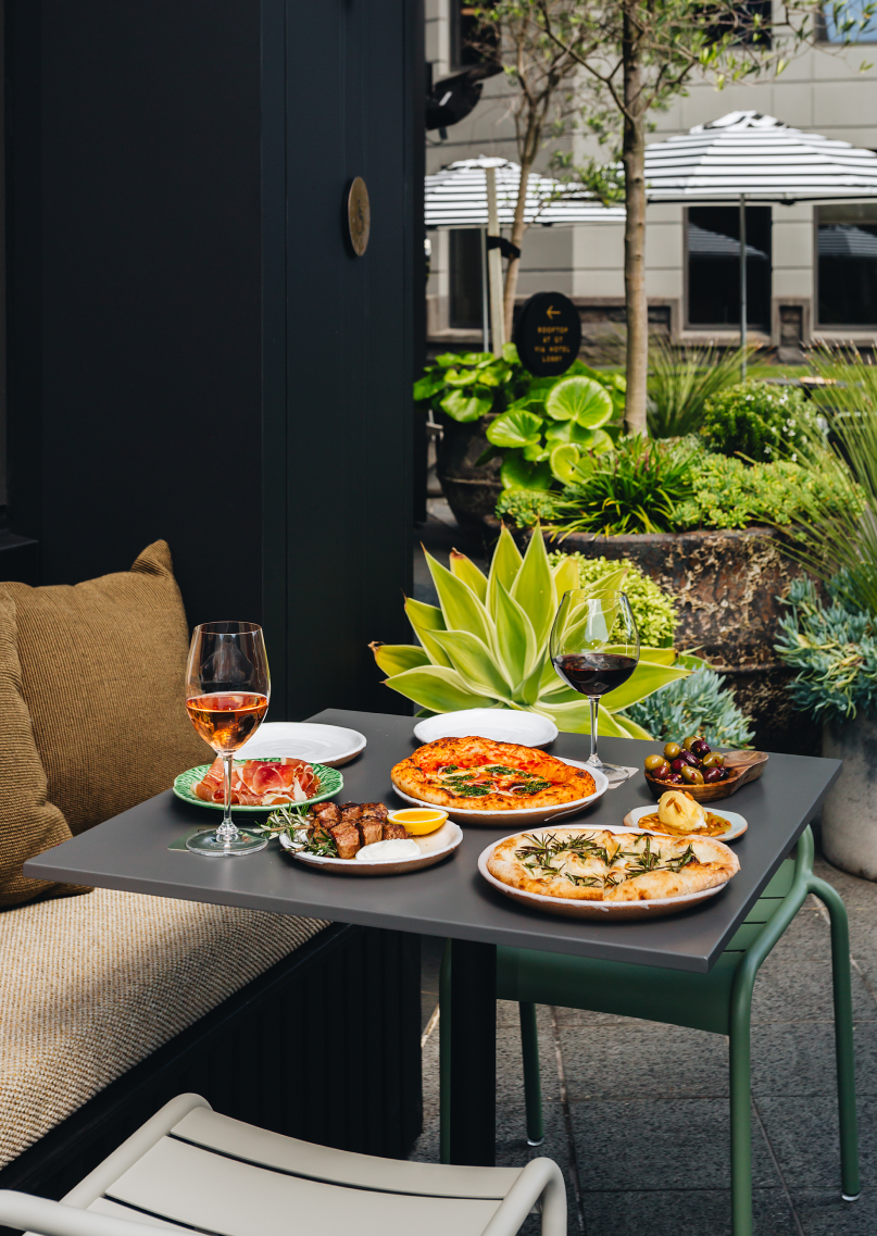 Meet Esther Courtyard