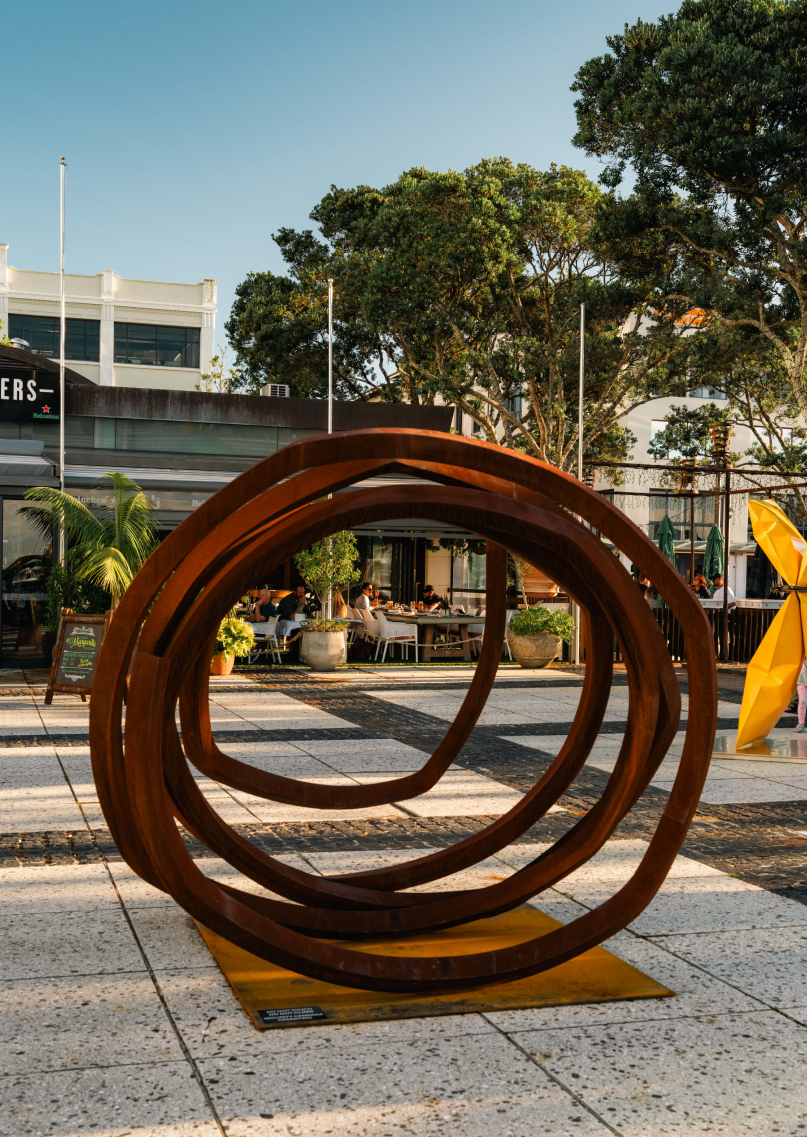 Indeterminate Line by Bernar Venet
