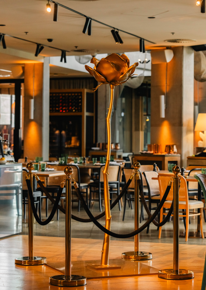 Gold Rose by Hye Rim Lee