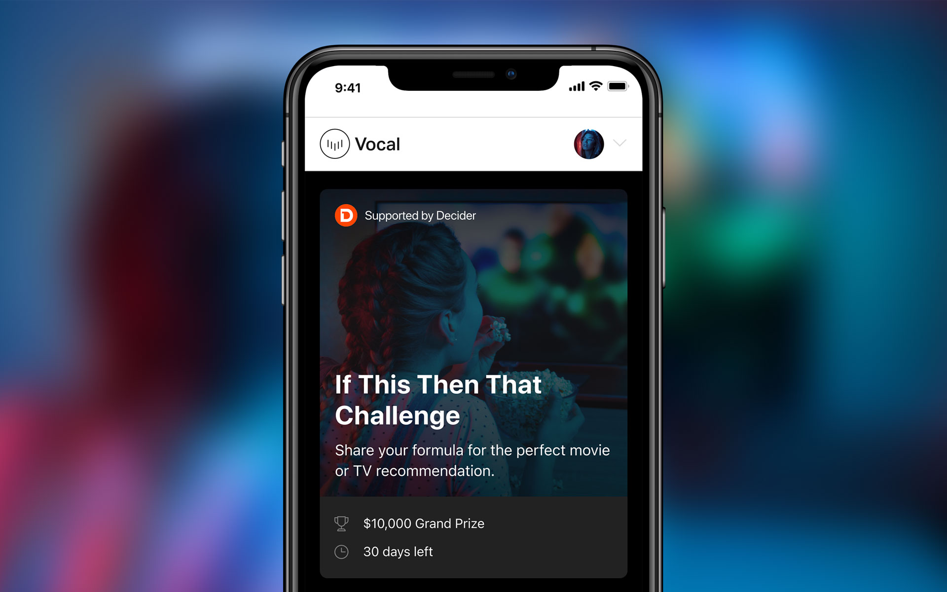 Creatd’s Vocal Platform Partners with Decider.com, Part of the New York Post Digital Network, on the “If This, Then That” Challenge, Offering First Place Cash Prize of $10,000