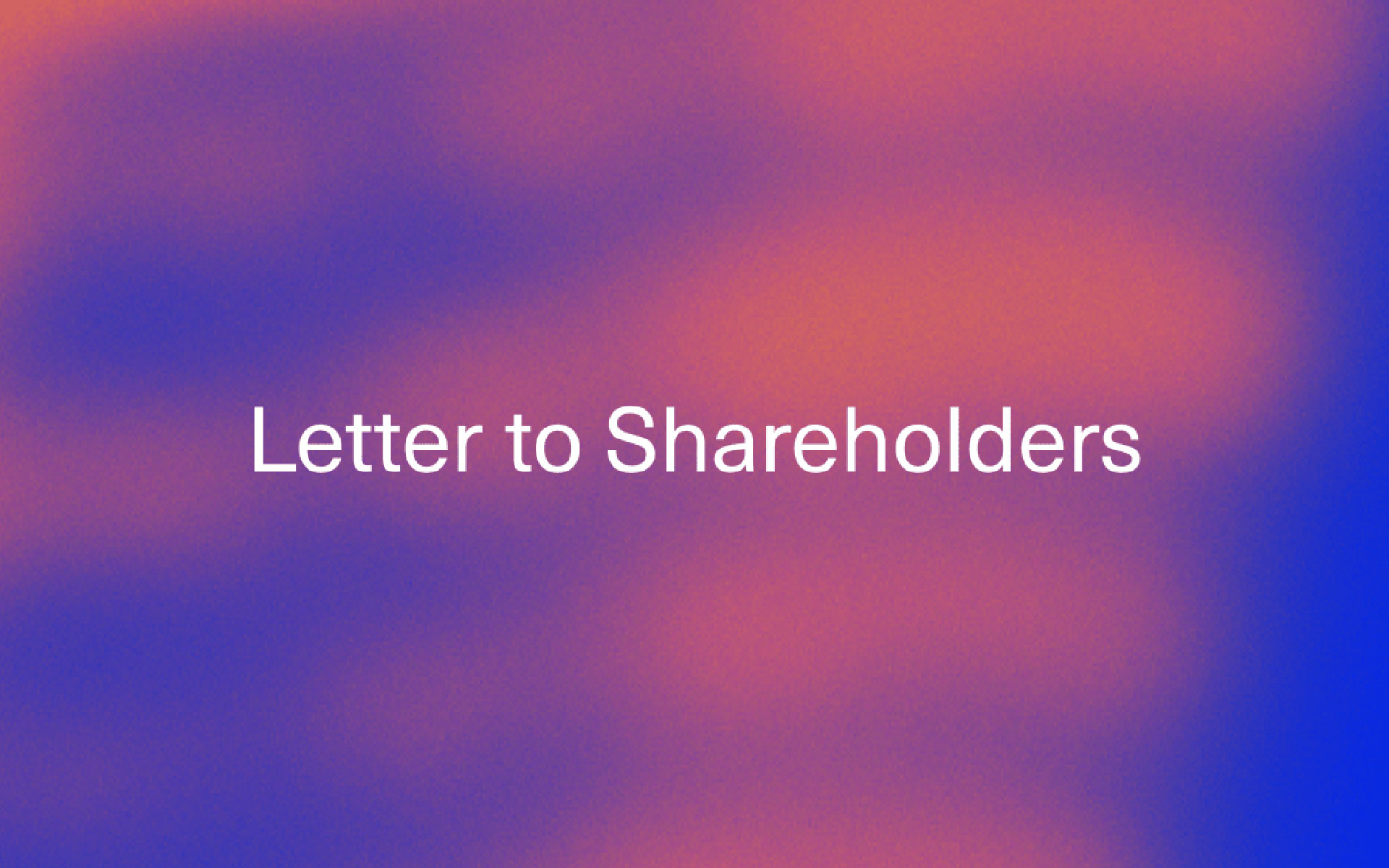 JMDA Q1 2020 Shareholder Letter