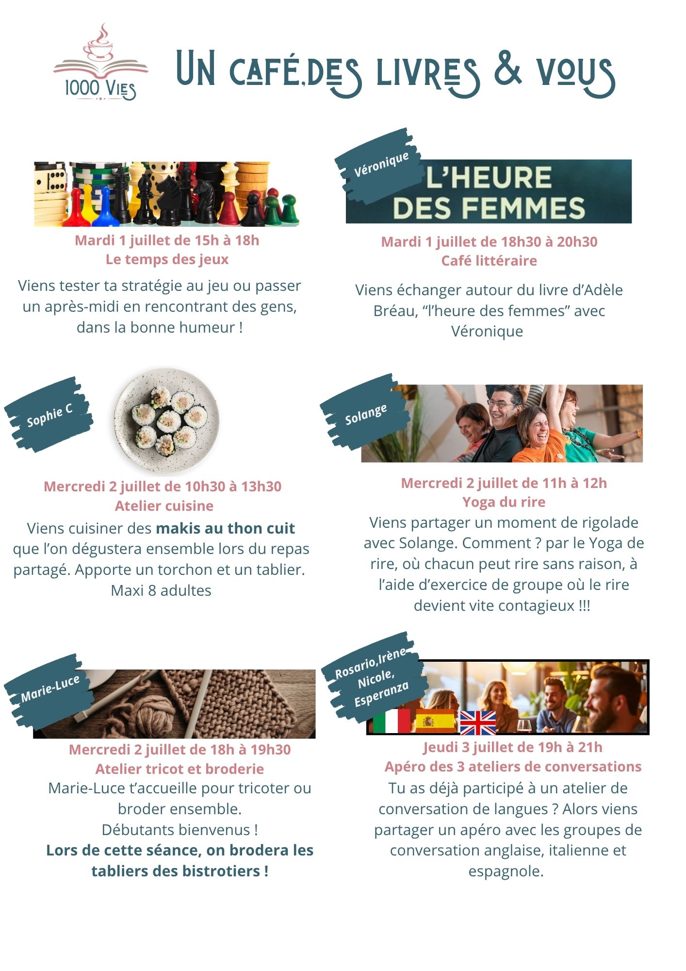 Programmes ateliers - Page 1