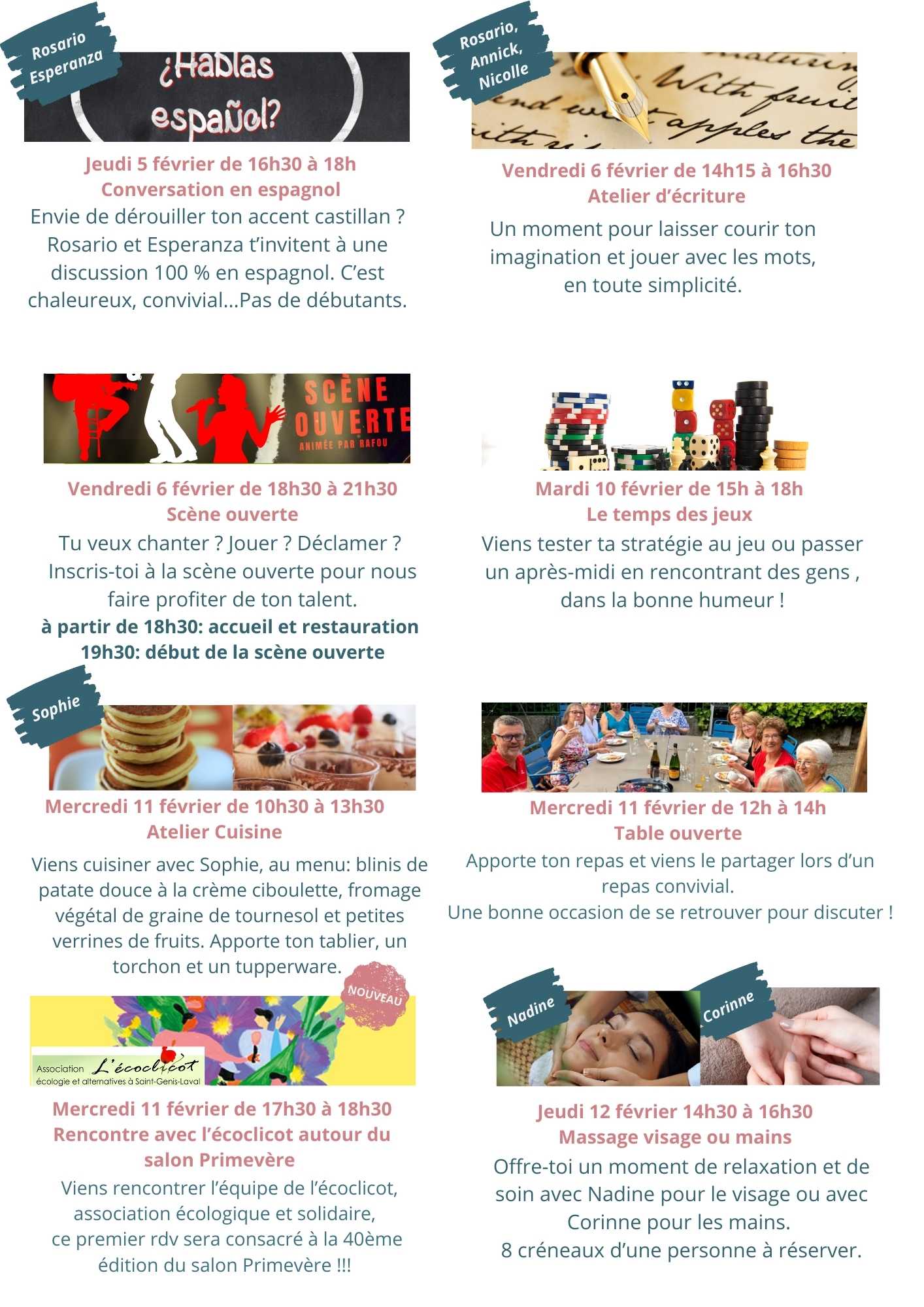 Programmes ateliers - Page 2