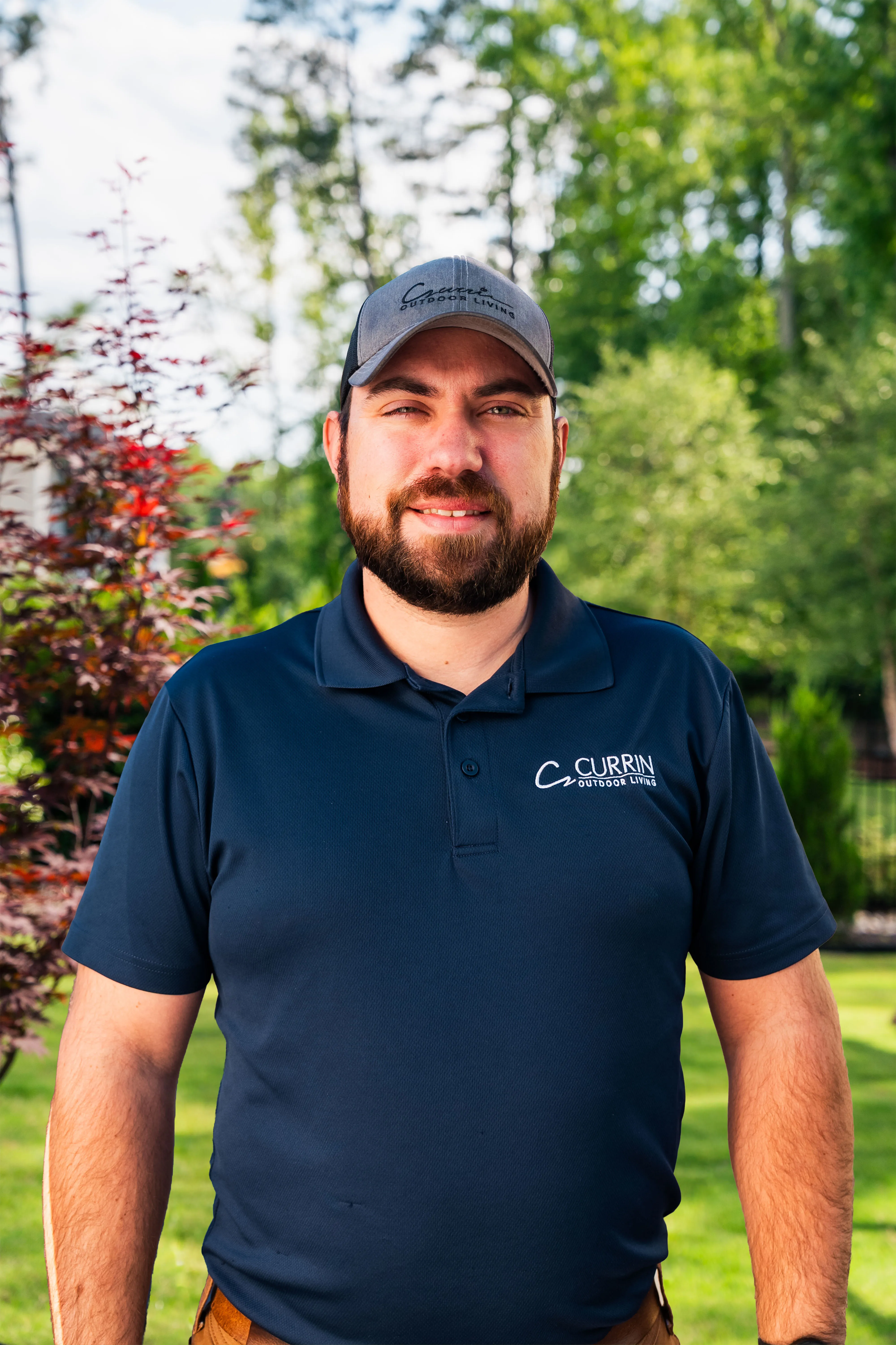 Robert, a professional pool builder and landscape designer at Currin Outdoor Living in Raleigh, NC.