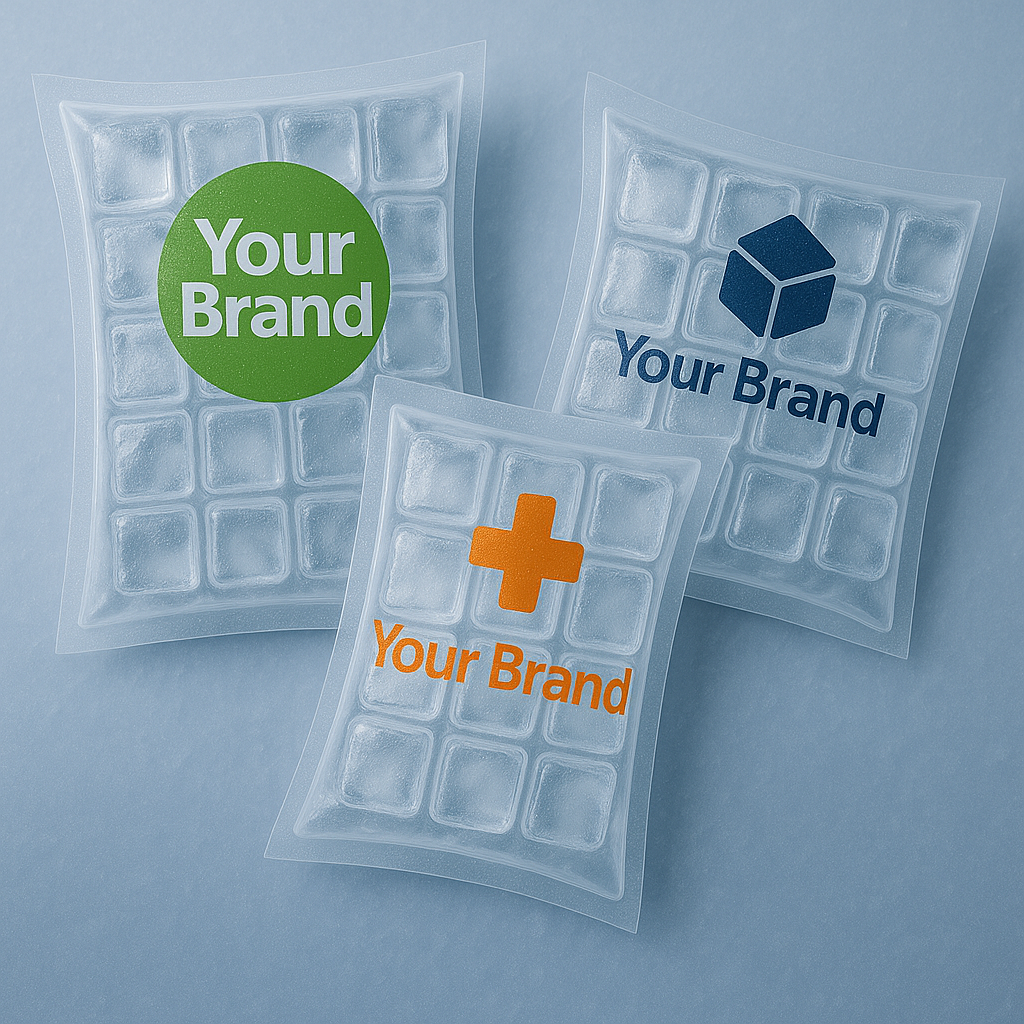 Private-labeled water cold packs
