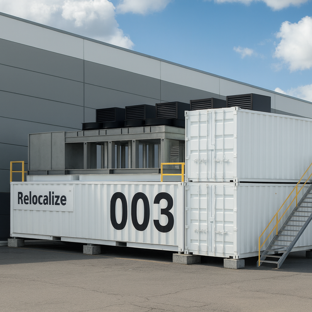 Relocalize microfactories to produce cold packs for meal kit companies