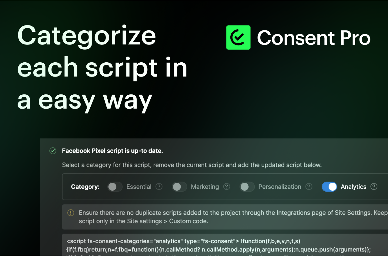 Category Scripts