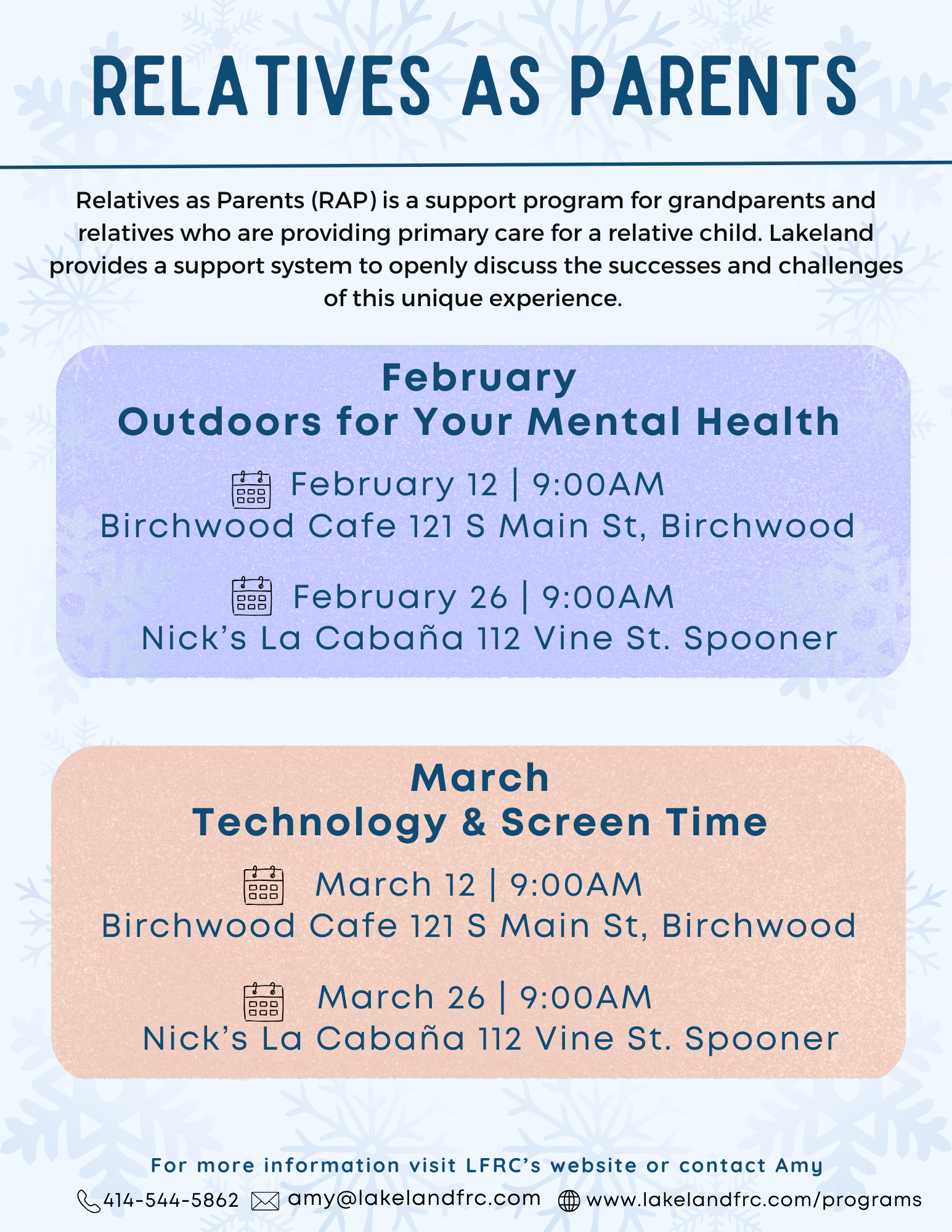Relatives as Parents - Spooner (February)