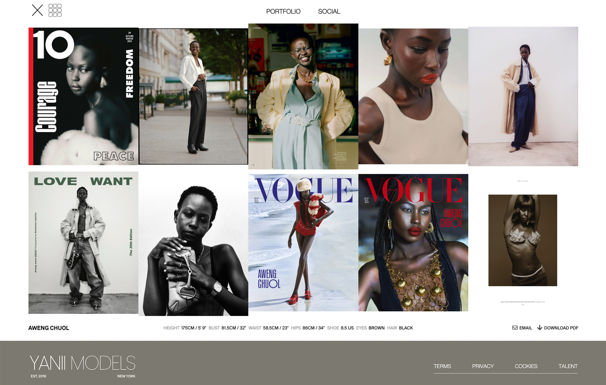 YANII MODELS cover image