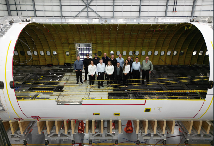 KMC Reaches 777-300ERCF Door Milestone.