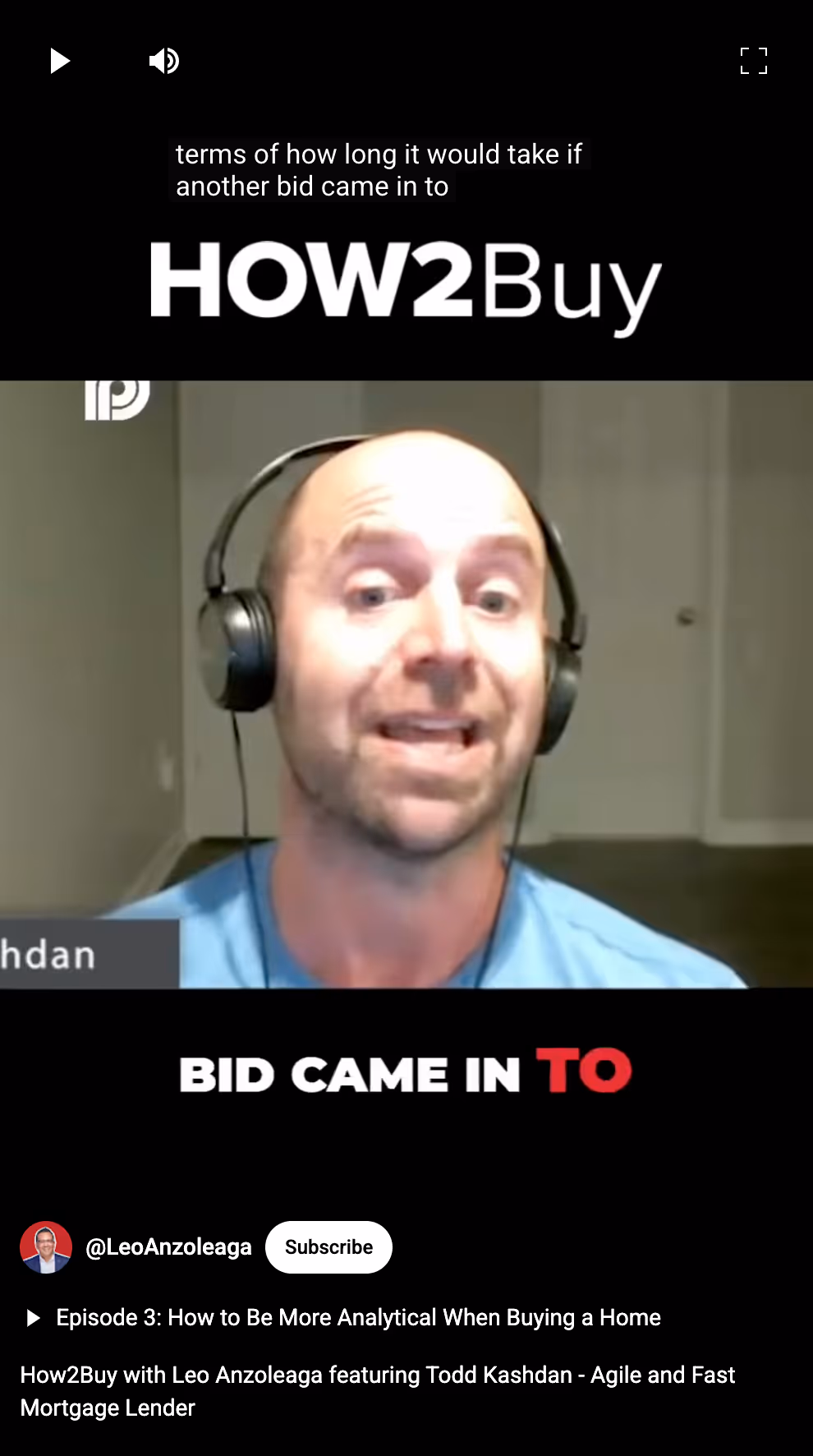 A screenshot of a Youtube vertical video