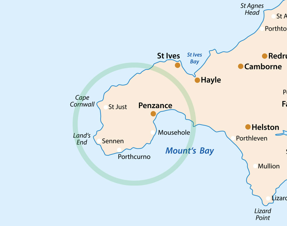 Areas we cover