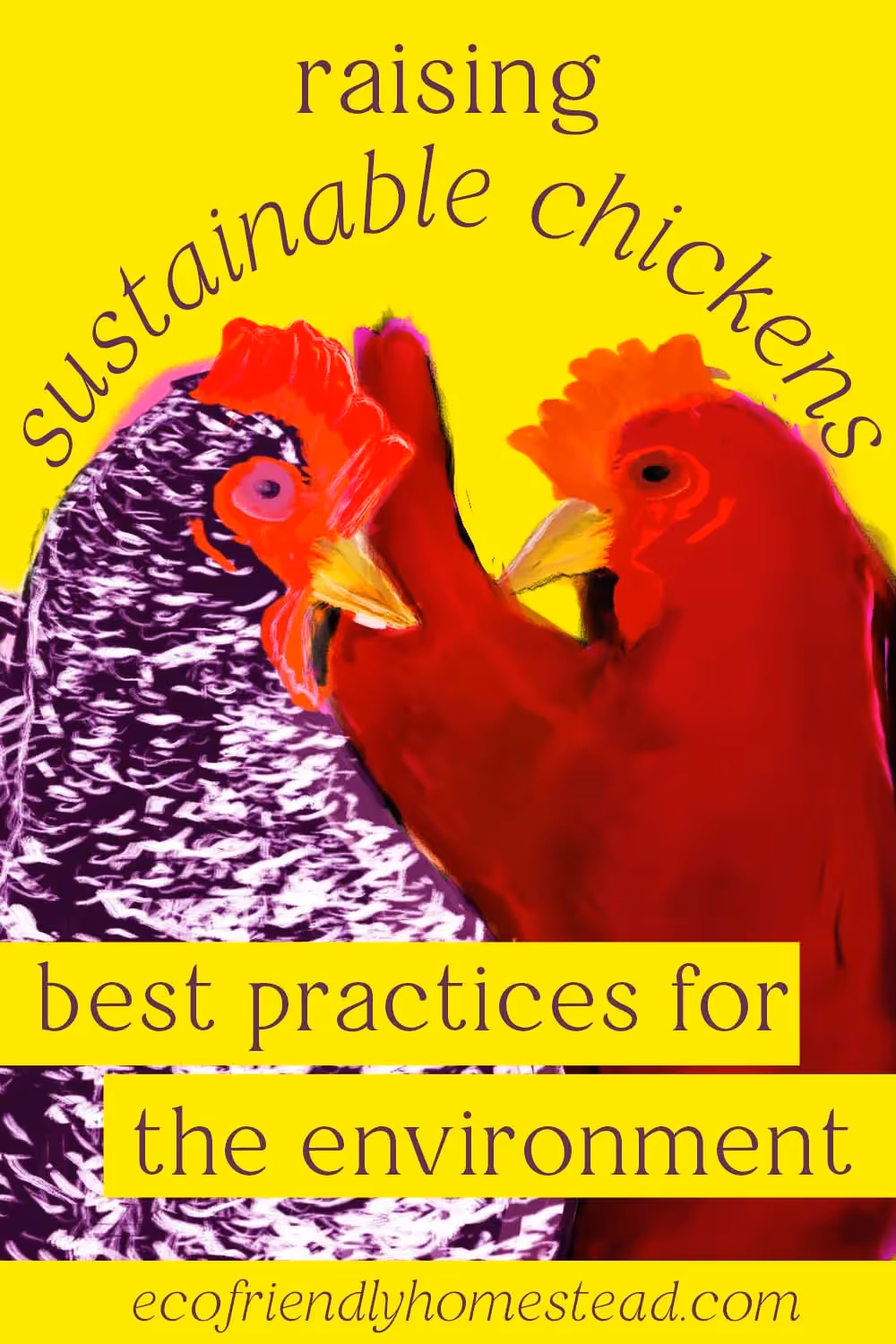 Raising chickens can be eco-friendly! This guide shows you how to raise chickens for eggs or meat, and why pasture raising chickens is best.