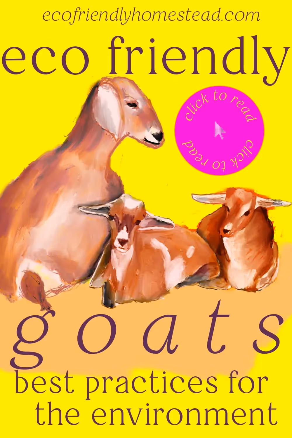 Learn what goes into the carbon footprint of goat meat + goat milk, and how to raise the most eco friendly goats in your backyard homestead.