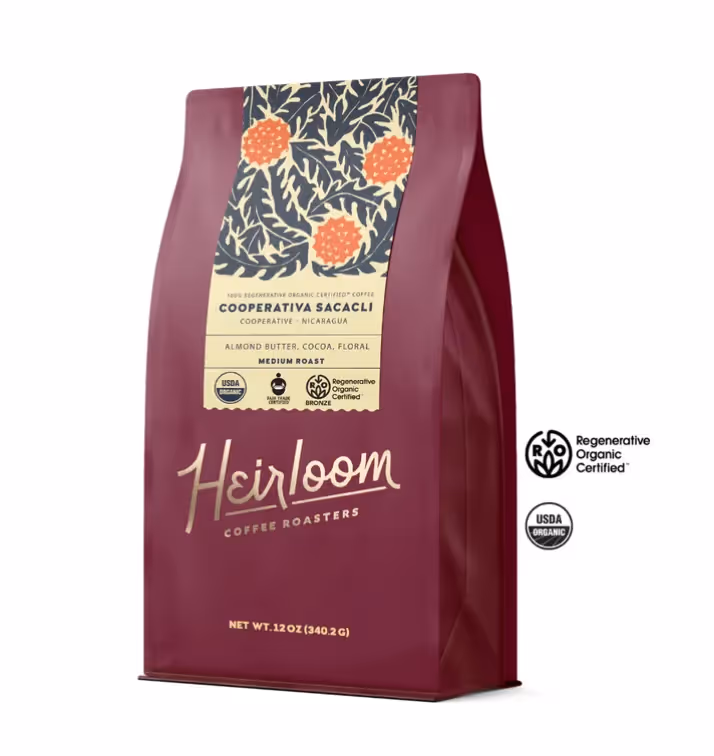 ethical organic Heirloom Fair Trade Regenerative Coffee