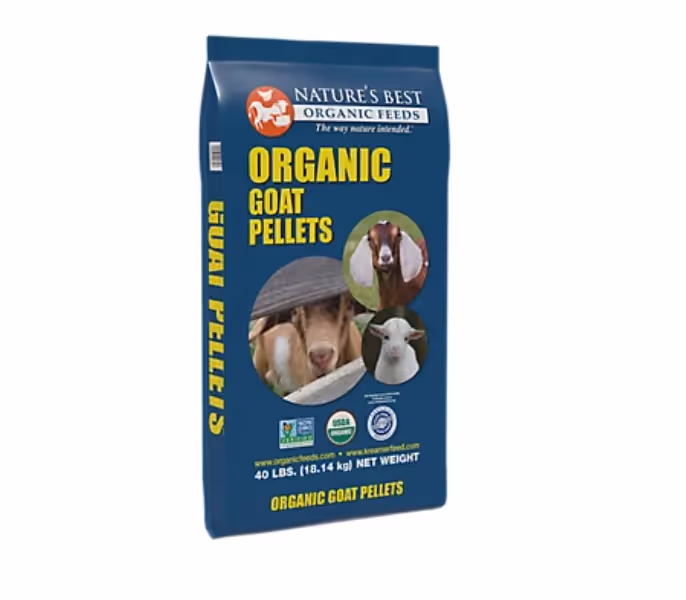 organic goat pellets for feed