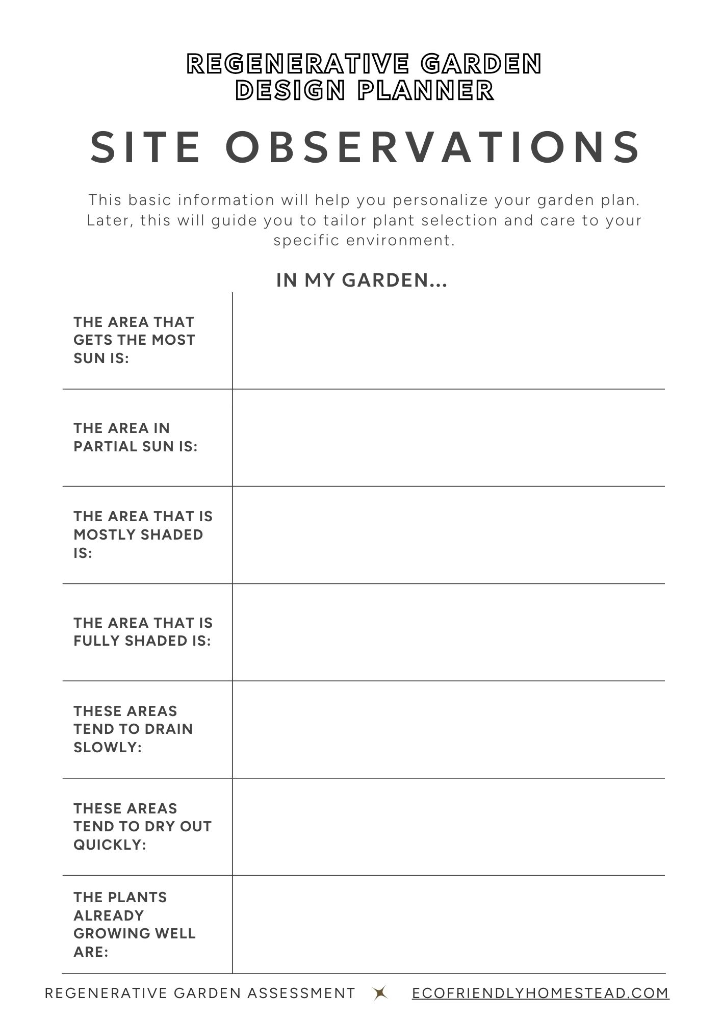 EcoFriendly Sustainable Garden Action Plan Your Guide to Regenerative