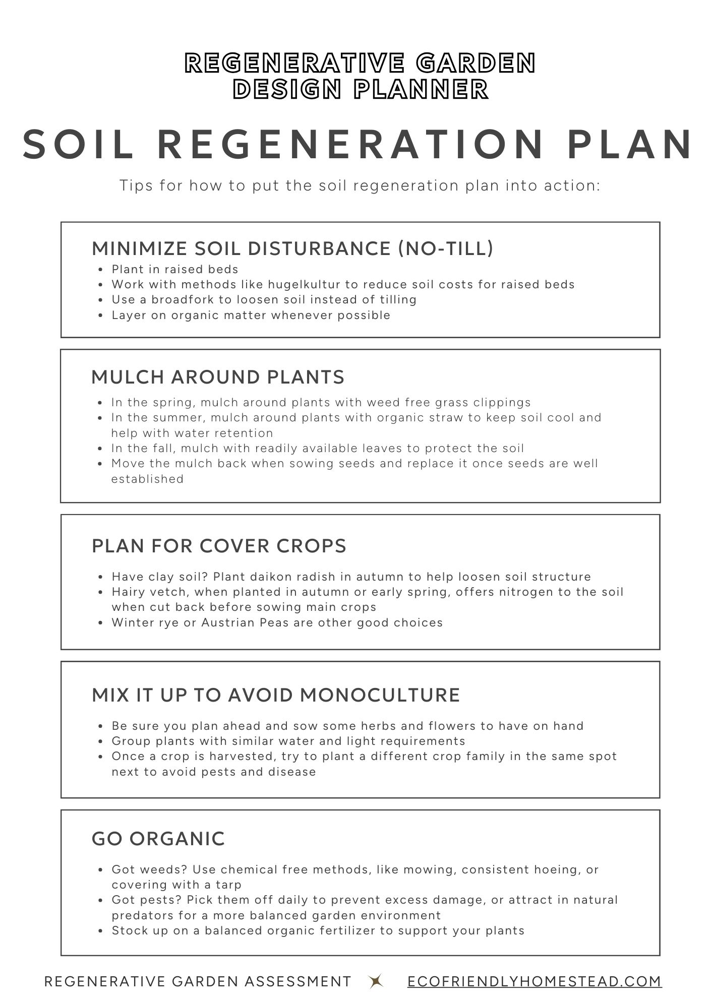 EcoFriendly Sustainable Garden Action Plan Your Guide to Regenerative