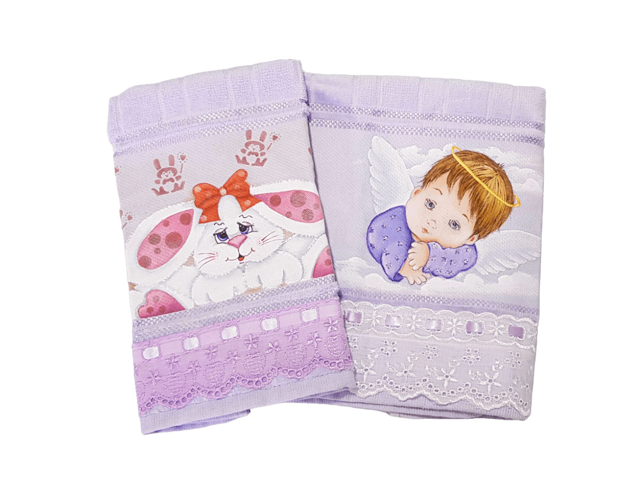 toalhas de lavabo lilas