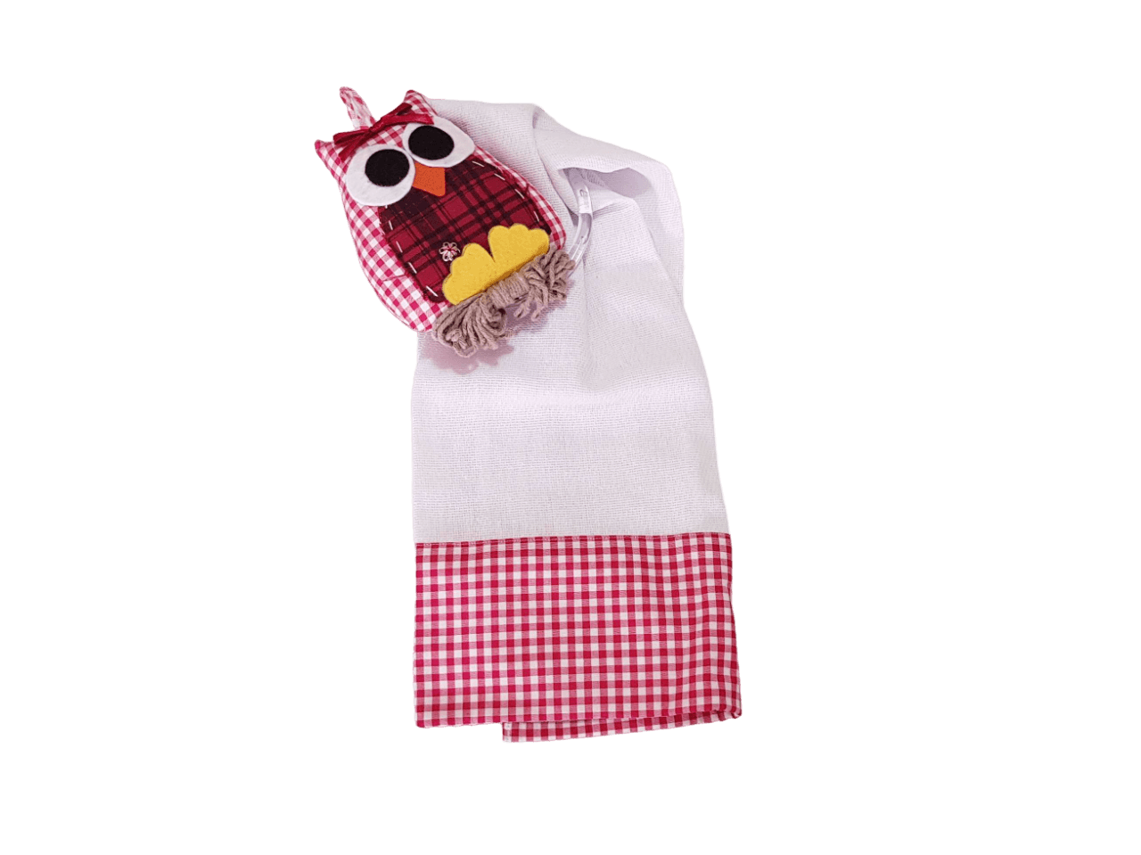 bate-mão vermelho com suporte de galinha