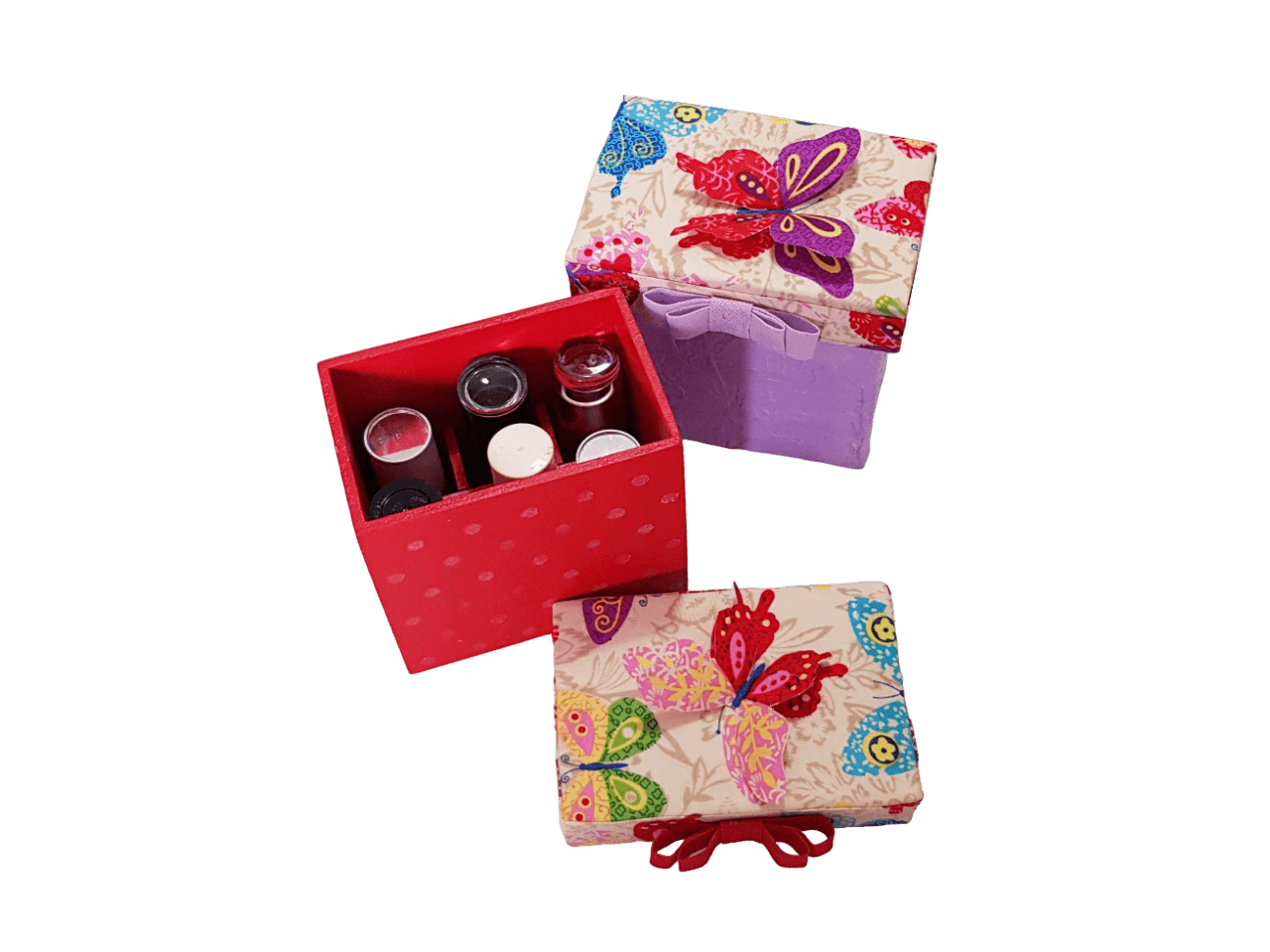 Artigo em MDF caixa porta-batom