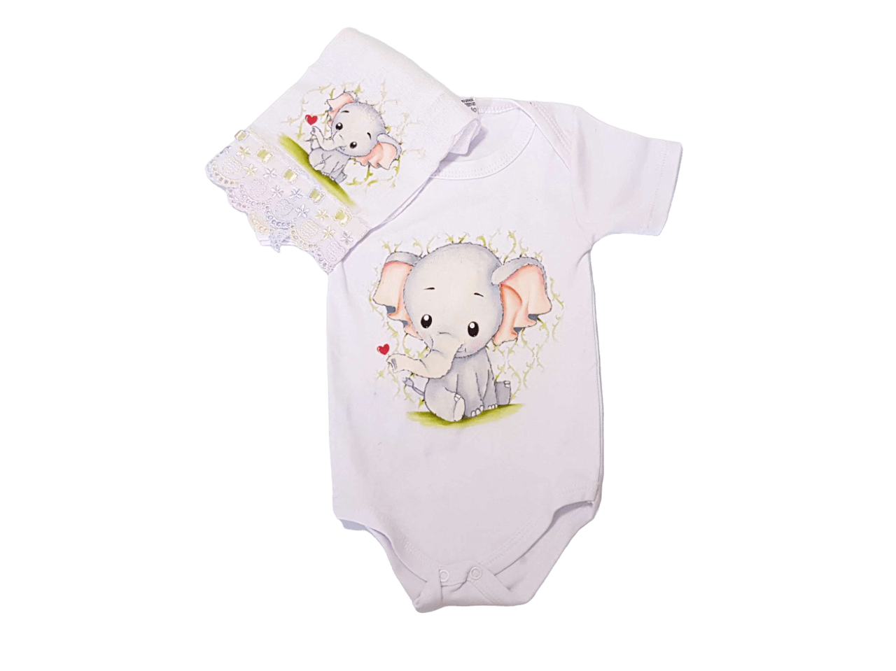 Linha infantil desenho elefante