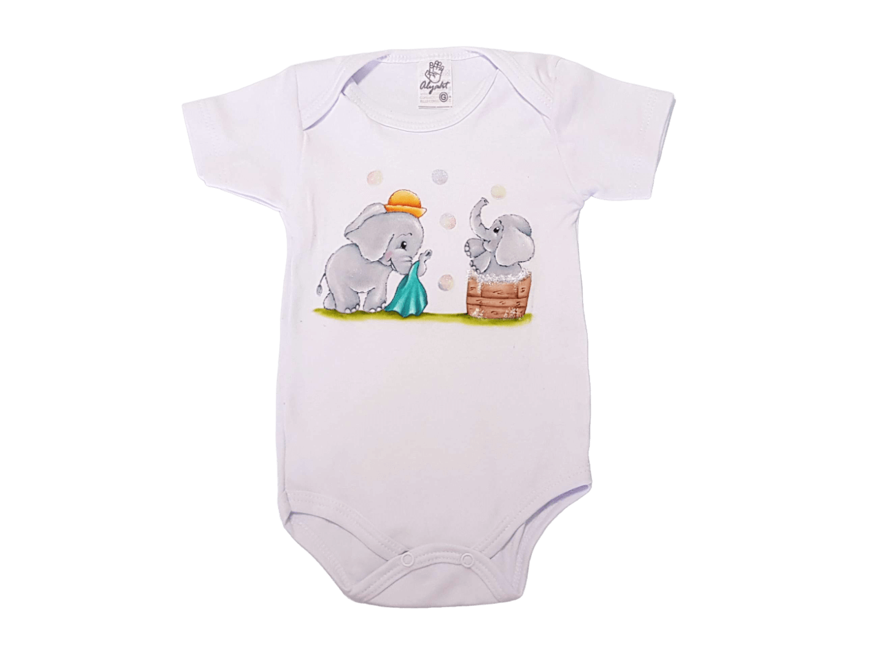 Linha infantil desenho elefantinhos