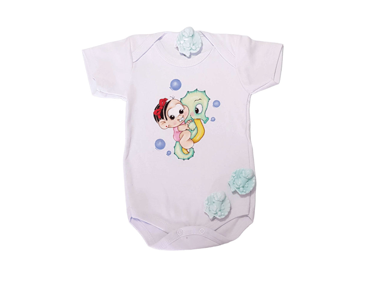 Linha infantil desenho monica agua