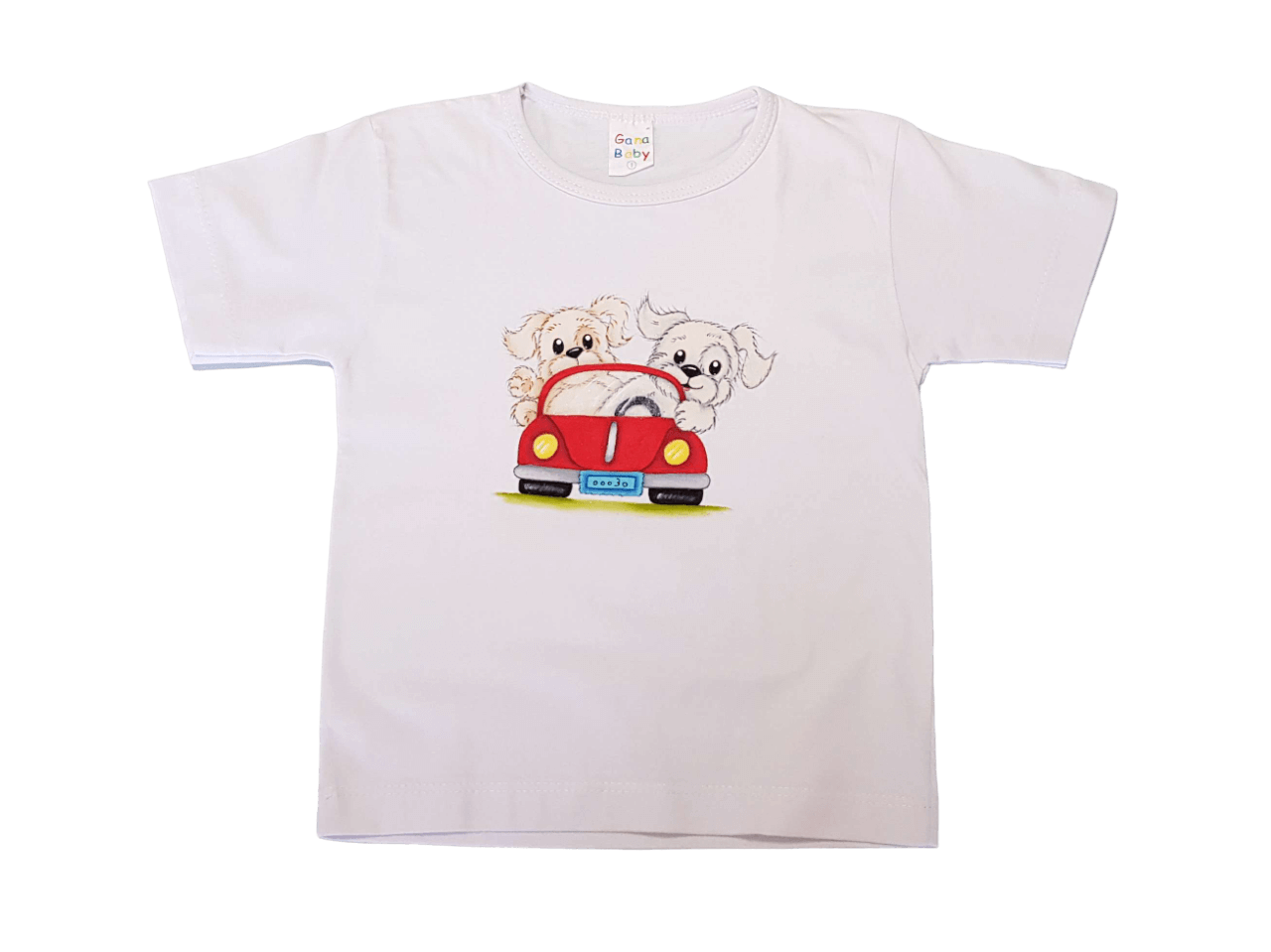 Linha infantil desenho carro