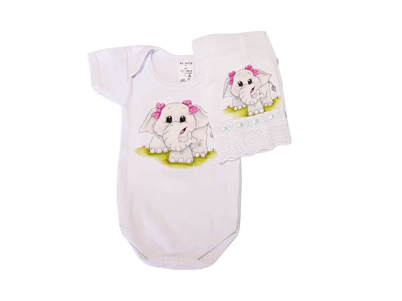 Linha infantil desenho elefantinha