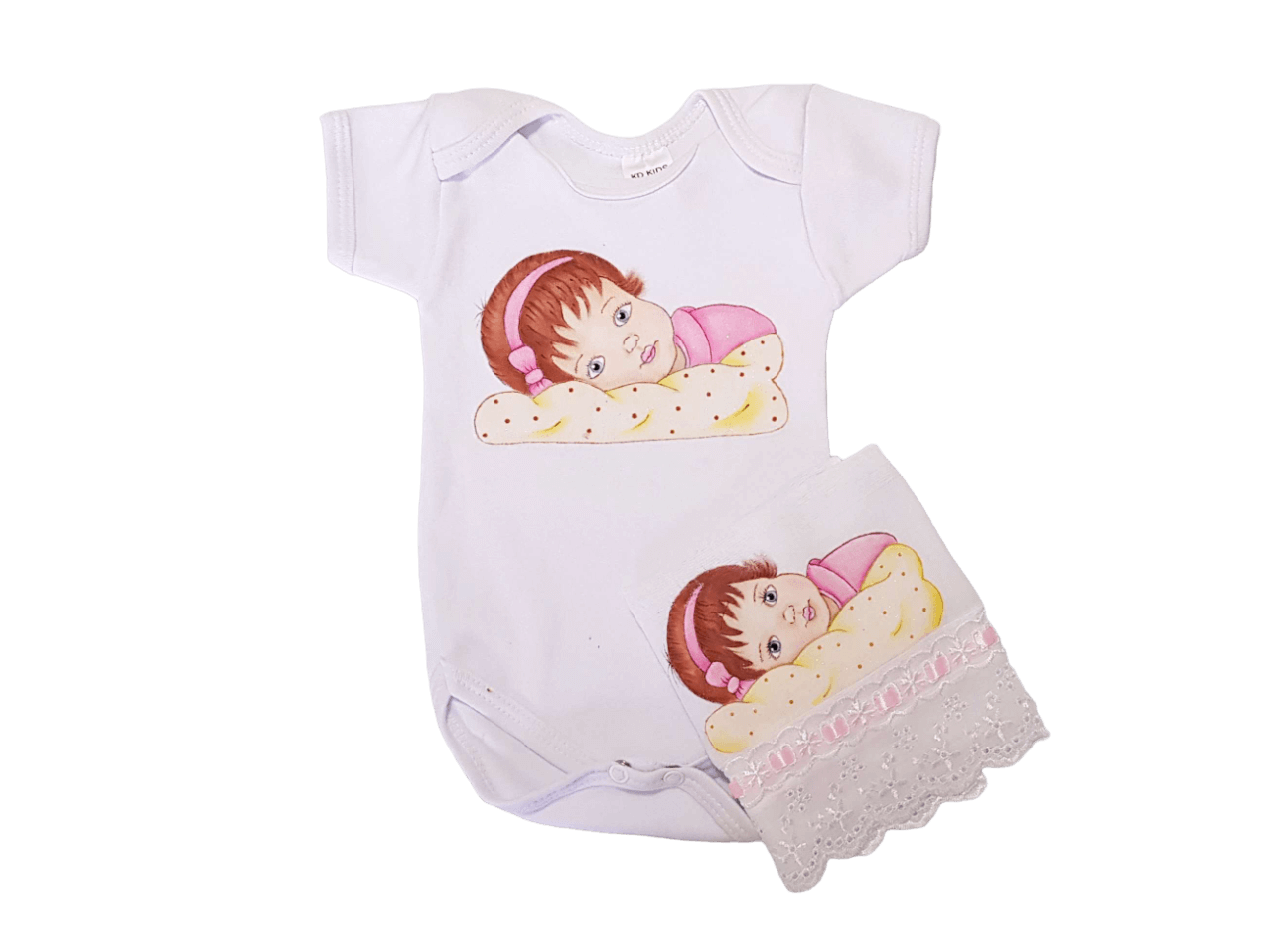 Linha infantil desenho menina