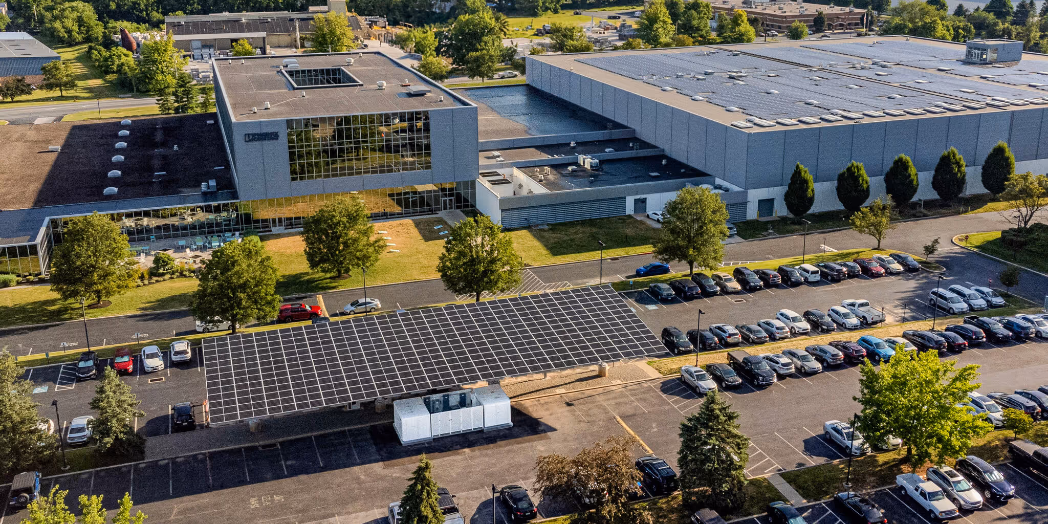 Electric vehicle parked at a Jule ev charging station.