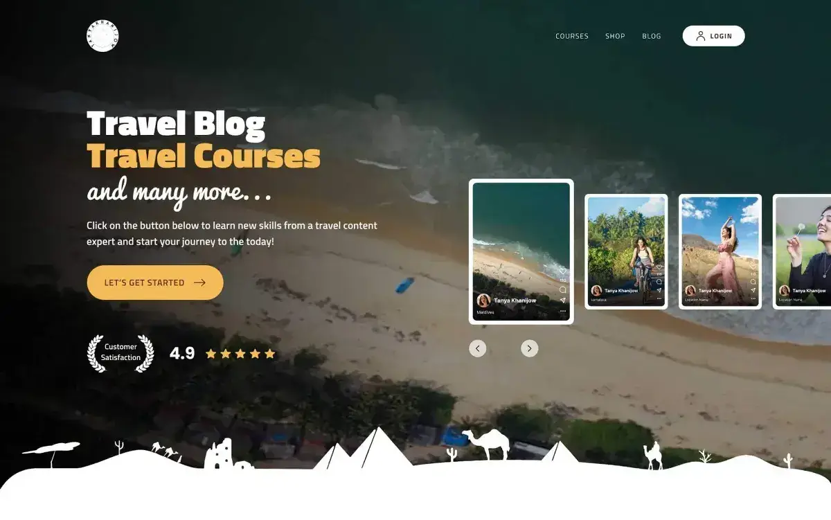 Tanhya's Customised Website