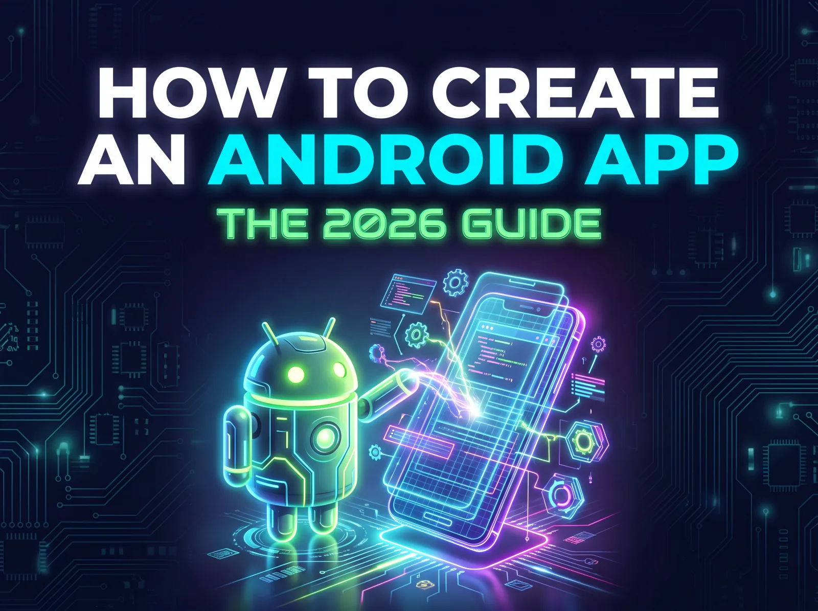 How To Create An App For Android (2026 Guide)