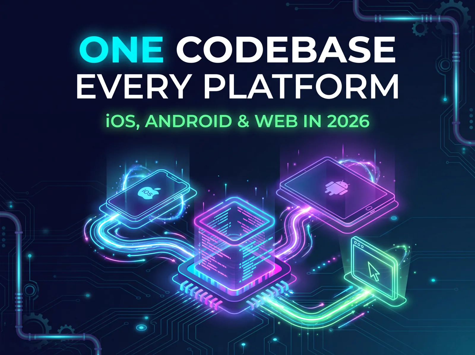 One Codebase for iOS, Android and Web: What That Actually Means in 2026