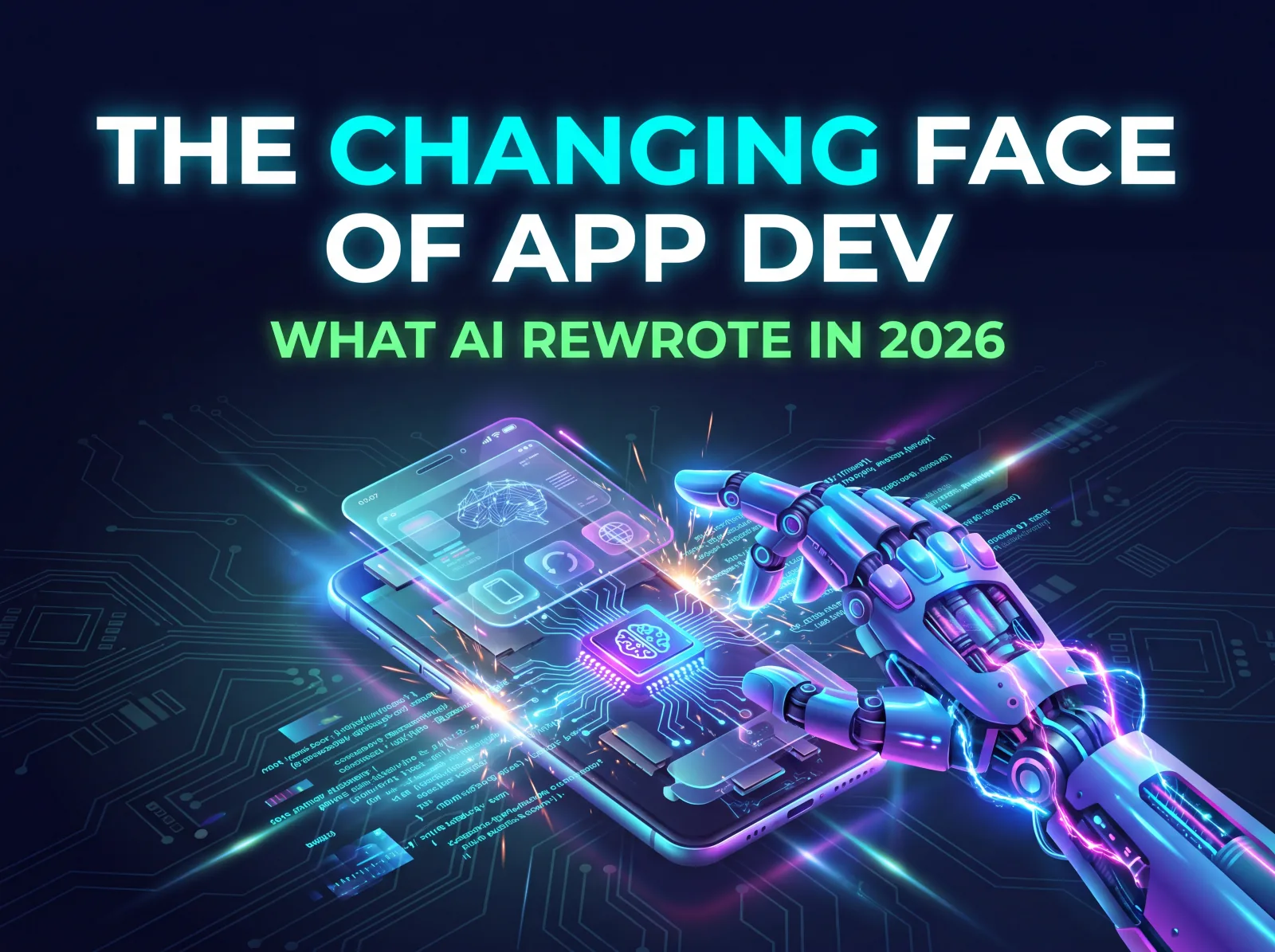 The Changing Face of Mobile App Development in 2026