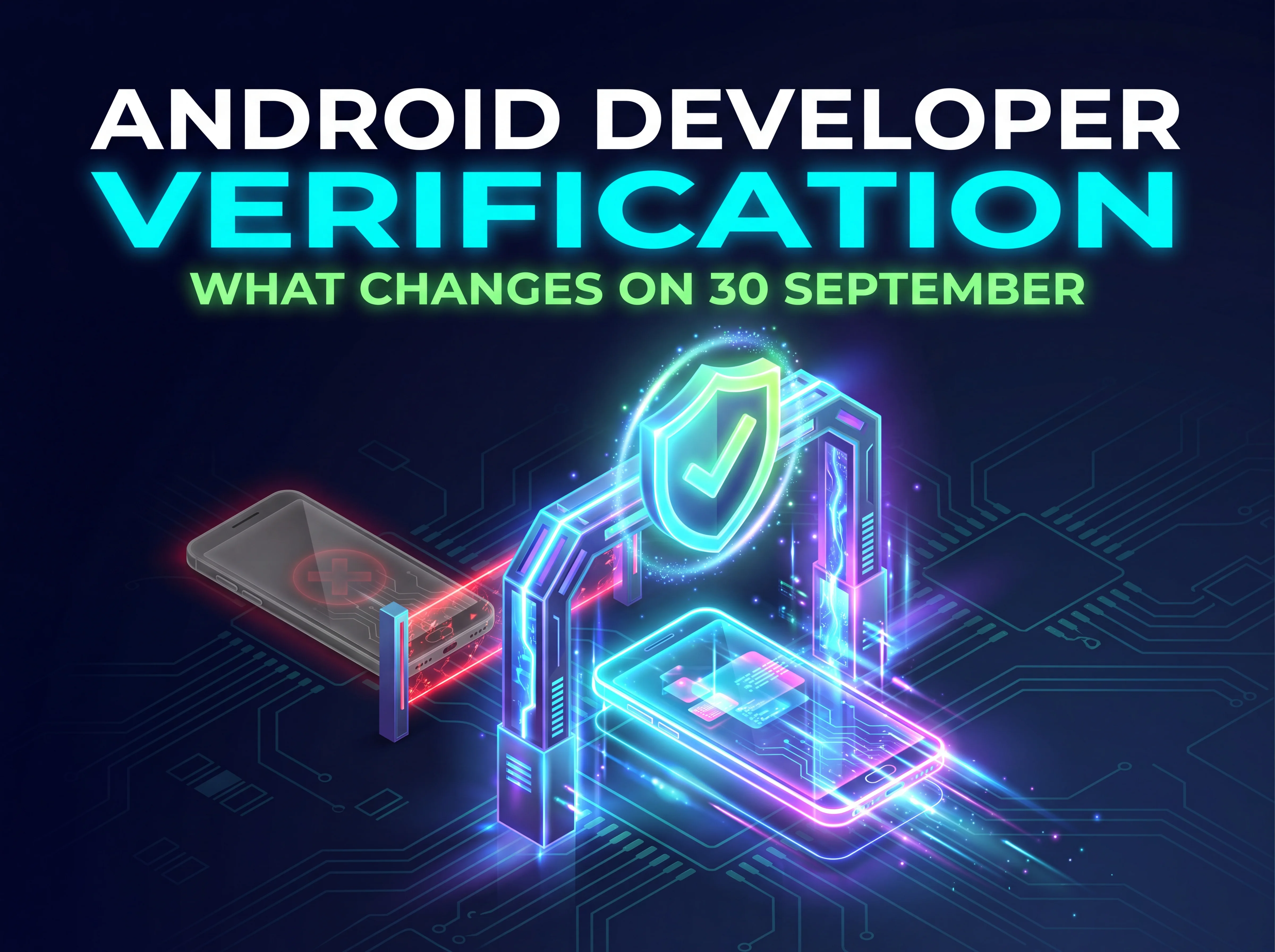 Android developer verification: what changes on 30 September