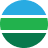 Eversource logo with stylized blue sky, white horizon, and green fields in a circular design.