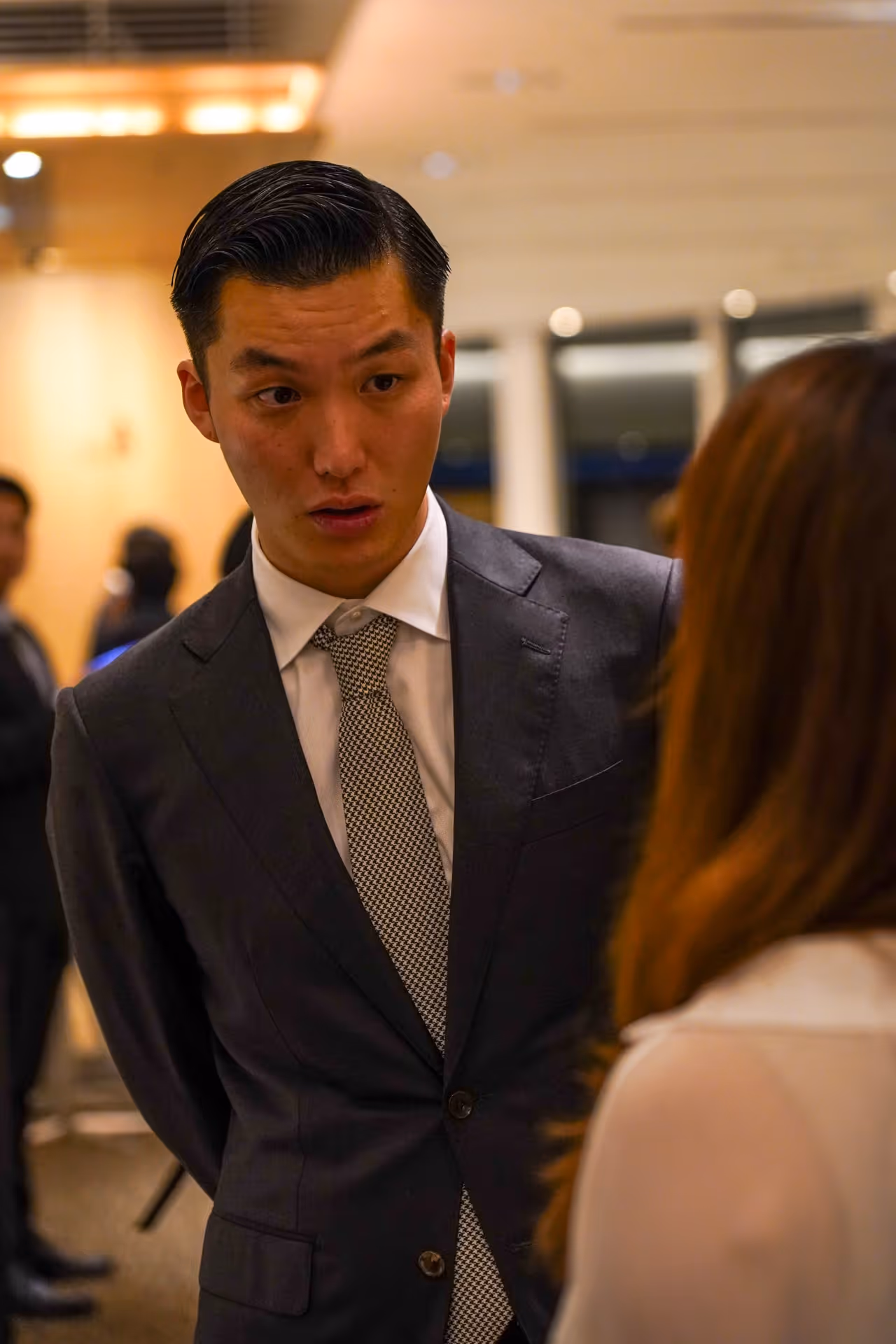 レッドカーペット・ガラを楽しむ出席者たち。