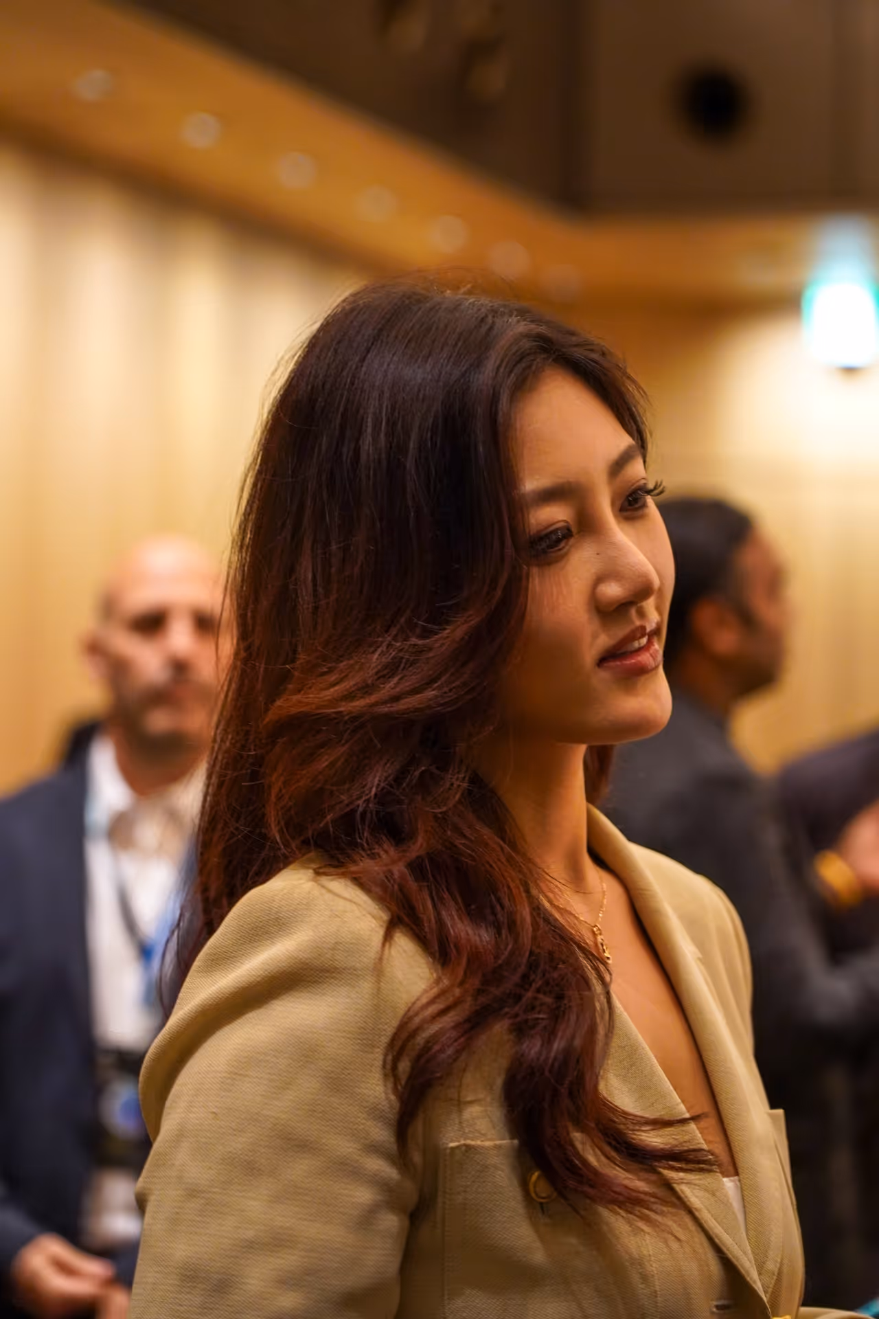 レッドカーペット・ガラを楽しむ出席者たち。