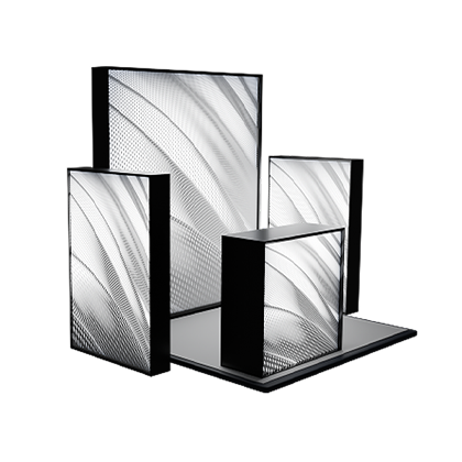 複数の大型スクリーンが並んで配置されているデジタルディスプレイの集合体。